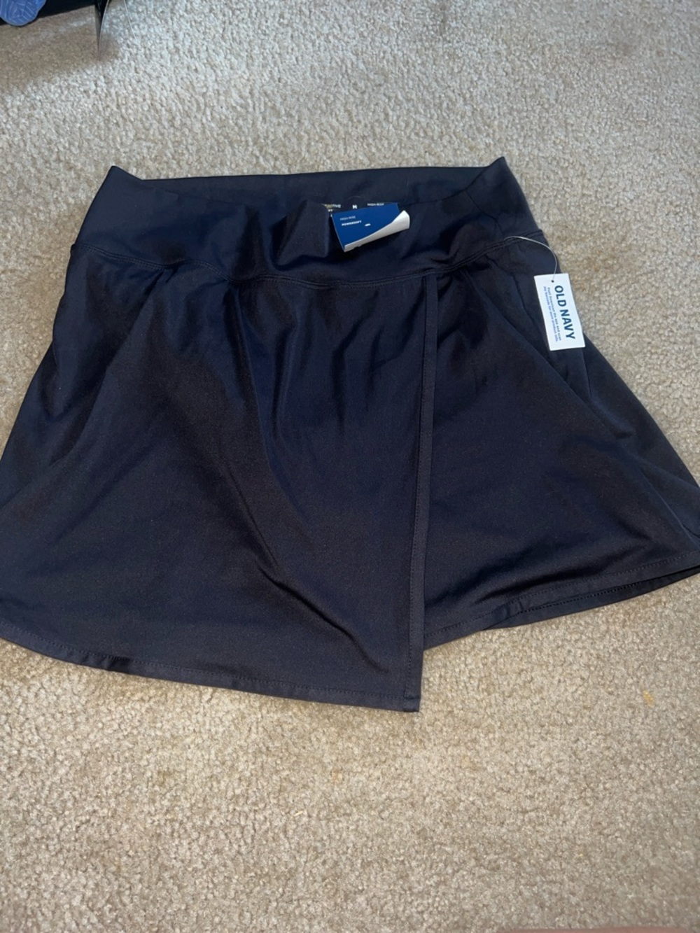Old Navy Black Athletic Skort with Built-In Shorts